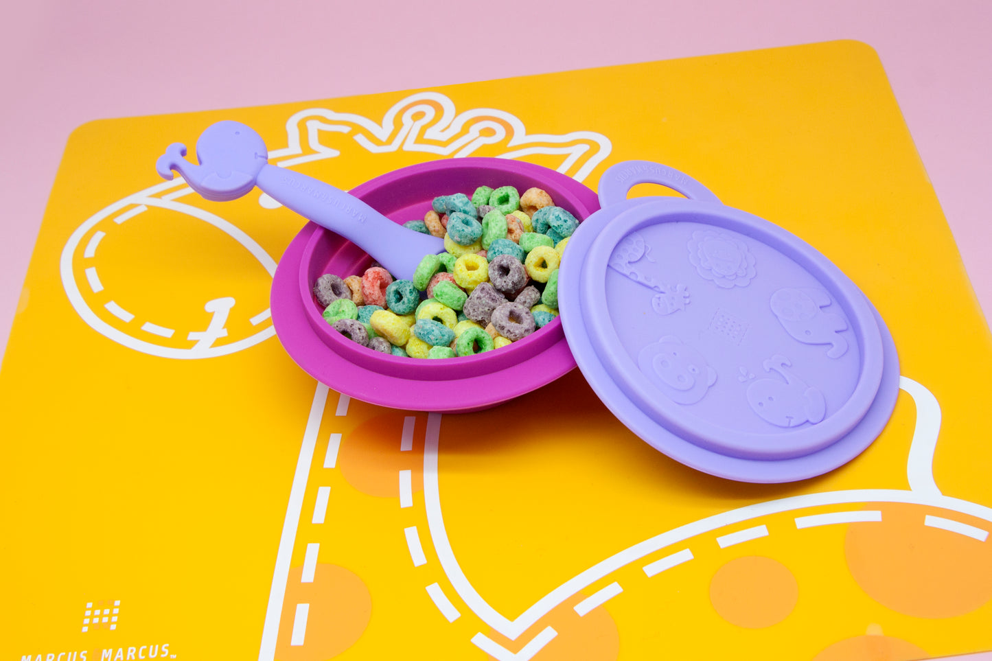 Marcus & Marcus Silicone Collapsible Bowl for Kids.