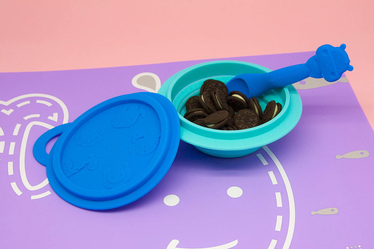 Marcus & Marcus Silicone Collapsible Bowl for Kids.
