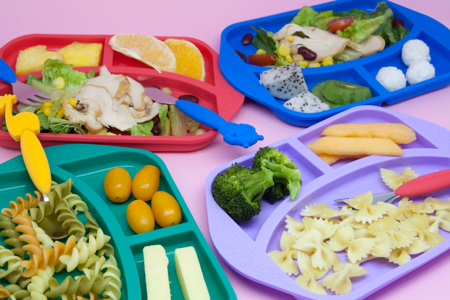 Silicone Divided Plate.