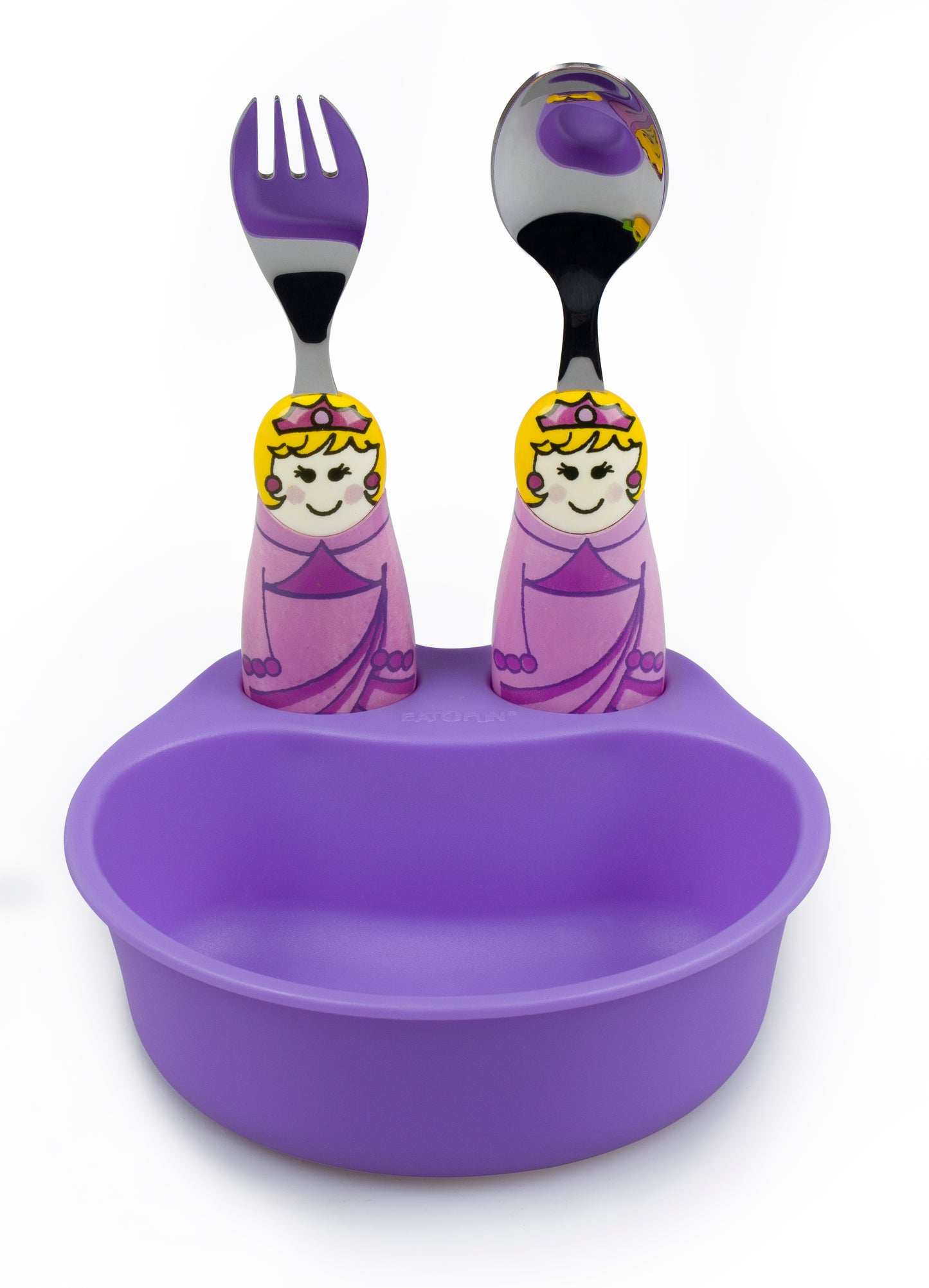 Bowl and Stainless Steel Cutlery Set